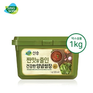 신송 짠맛줄인 건강한 양념쌈장 1kg x 12개(박스)