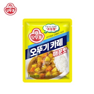 오뚜기 카레 매운맛 1kg x 10개(1Box)
