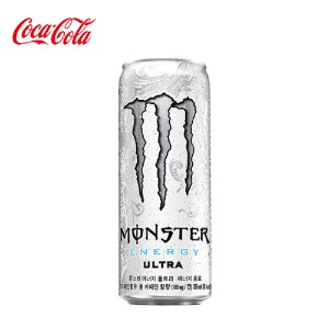[코카콜라 공식판매업체]몬스터 에너지 울트라 355ml 캔 X 24개입 (1Box)