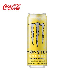 [코카콜라 공식판매업체]몬스터 에너지 시트라 355ml 캔 x 24개입 (1Box)