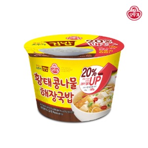 오뚜기 컵밥 콩나물해장국밥 302g/증량 x 12개 (1박스)