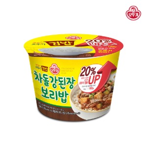 오뚜기 컵밥 차돌 강된장보리밥 310g/증량 x 12개 (1BOX)