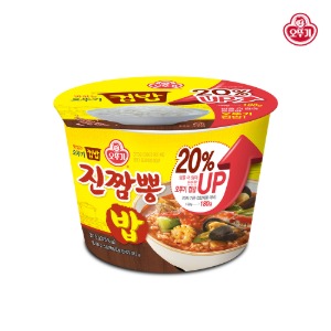 맛있는 오뚜기 컵밥 진짬뽕밥 217.5g/증량 x 12개 (1BOX)