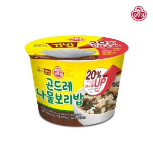 오뚜기 컵밥 곤드레 나물보리밥 244g/증량 x 12개 (1BOX)