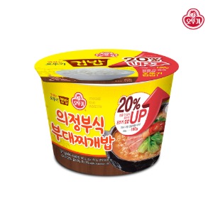 오뚜기 컵밥 의정부식 부대찌개밥 311g/증량 x 12개 (1BOX)