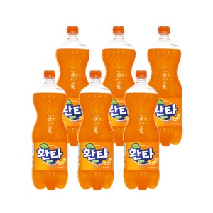 [코카콜라 공식판매업체]환타 오렌지 1.5L 페트 x 6개입